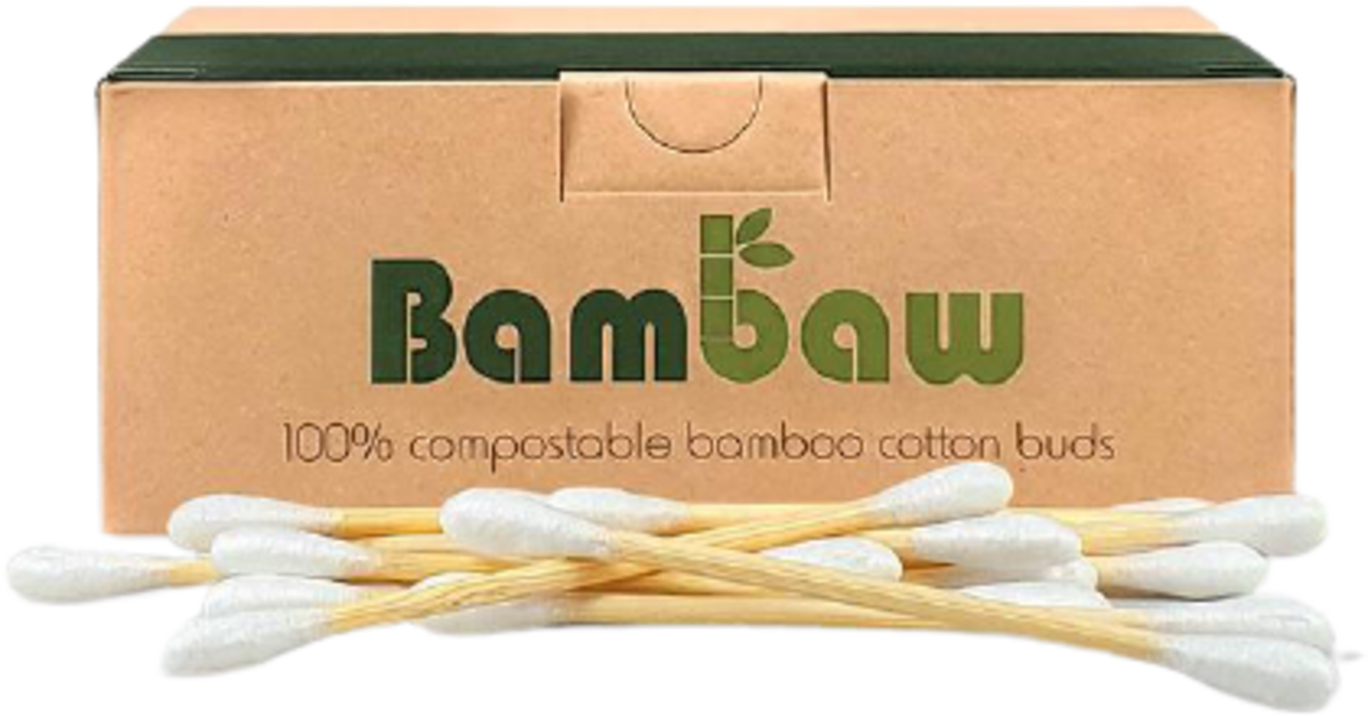 Wattestäbchen, 200 Stück Packung