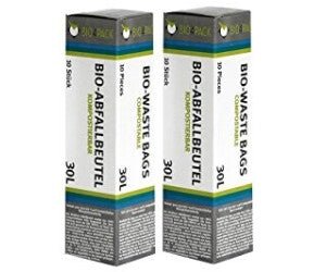 Abfallbeutel 100% kompostierbar - 1 Rolle á 10 Säcke - Haushaltsreinigung.at