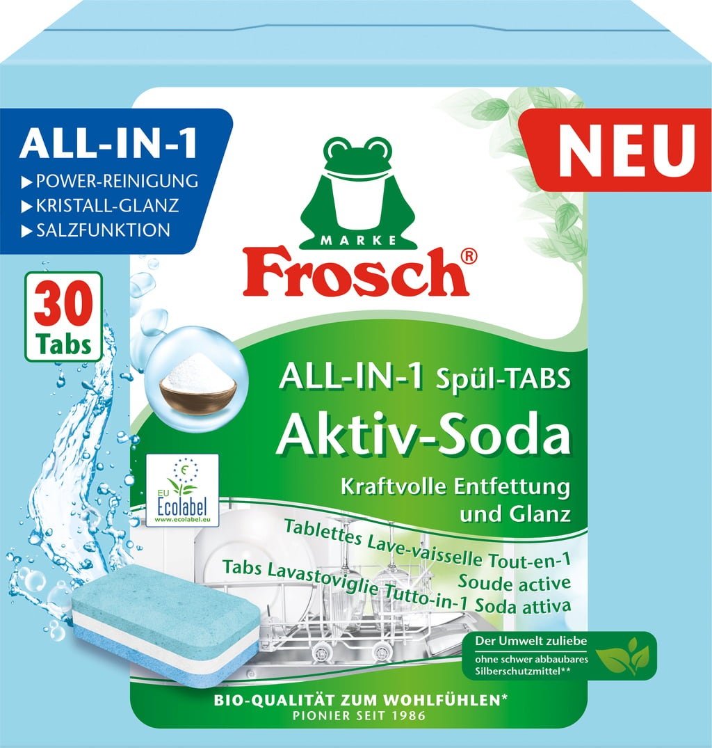 All - in - 1 Spül - Tabs Aktiv - Soda - Flexgreen GmbH