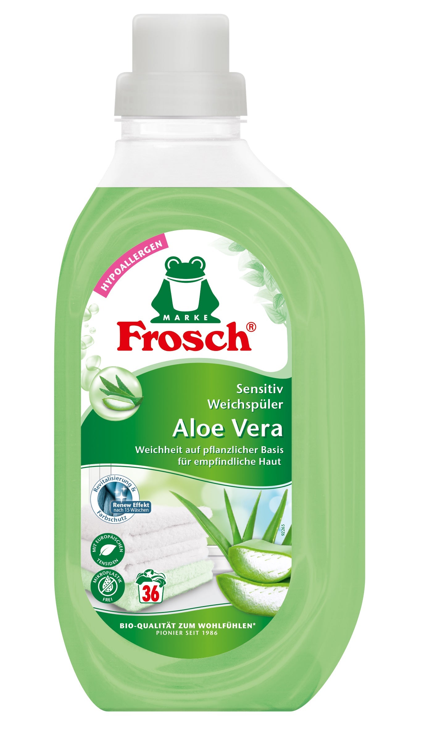 Aloe Vera Weichspler sensitiv | Haushaltsreinigung.at
