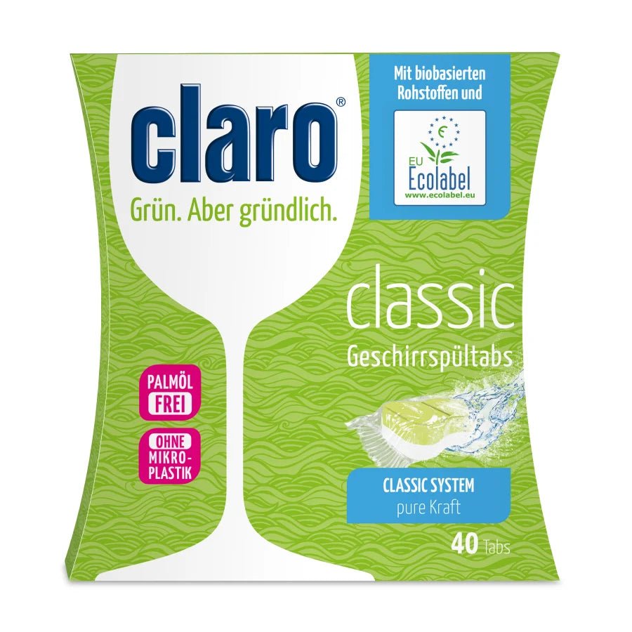 Claro Ă–ko Classic GeschirrspĂĽltabs - Haushaltsreinigung.at