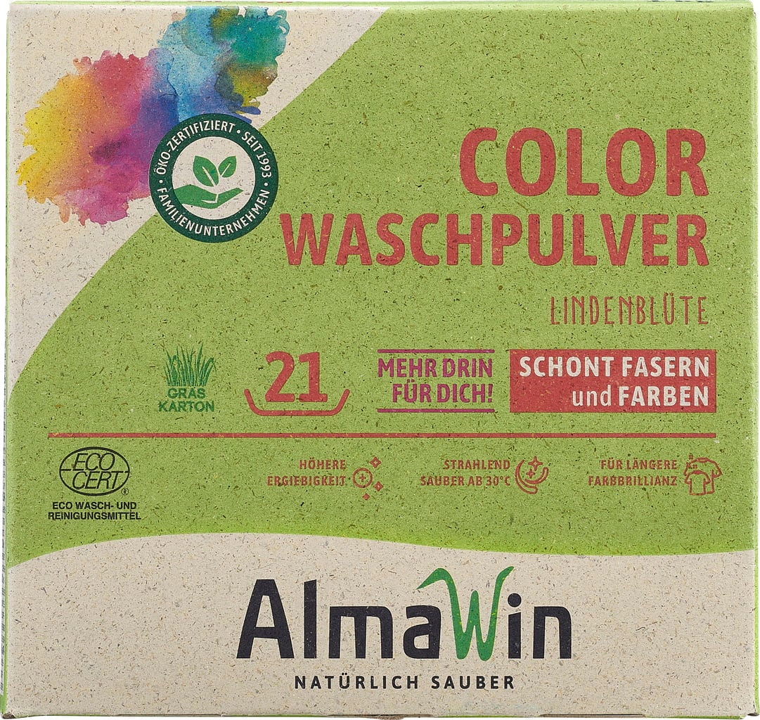 Color Waschpulver Lindenblüte - Flexgreen GmbH