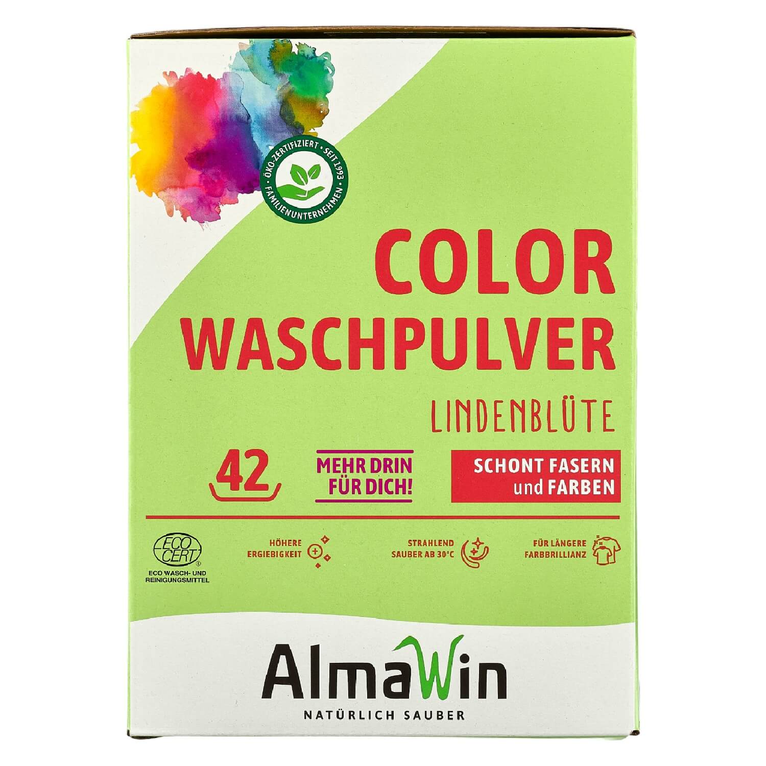 Color Waschpulver Lindenblüte - Haushaltsreinigung.at