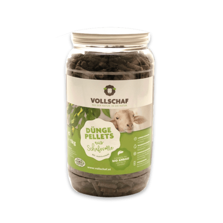 Düngepellets aus Schafwolle - Haushaltsreinigung.at