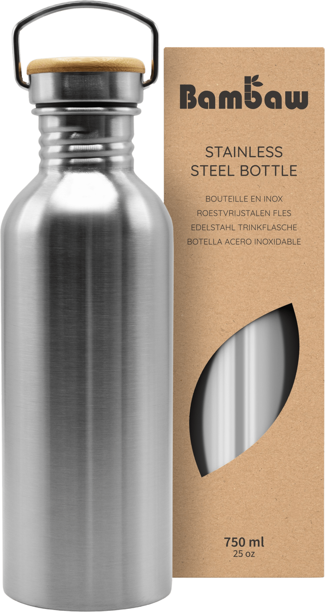 Edelstahflasche 750 ml - Haushaltsreinigung.at