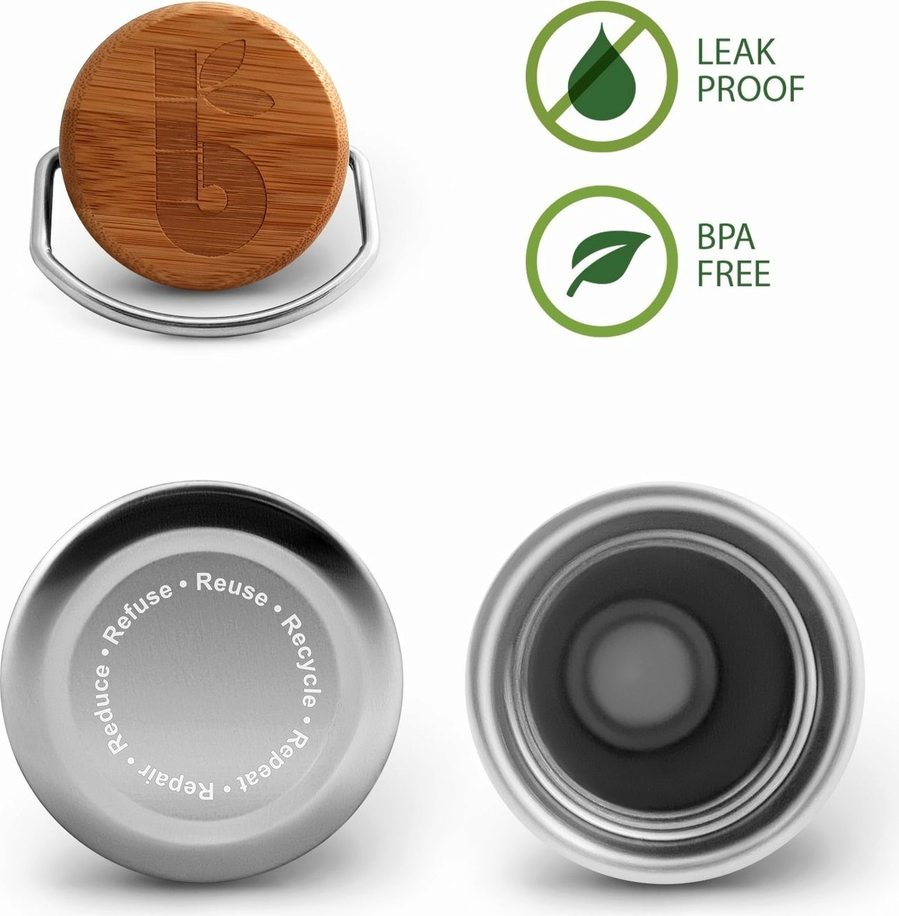 Edelstahflasche 750 ml - Haushaltsreinigung.at