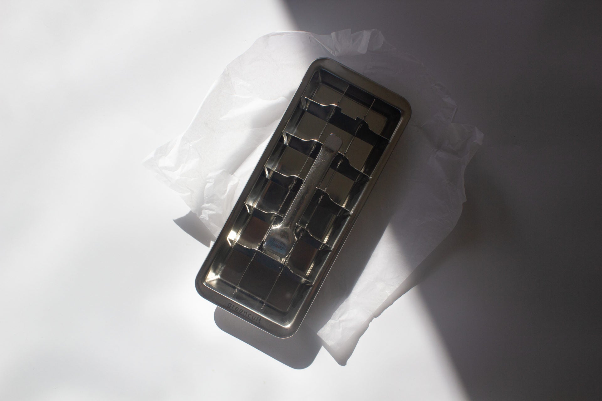 Eiswürfelform aus Edelstahl - Haushaltsreinigung.at