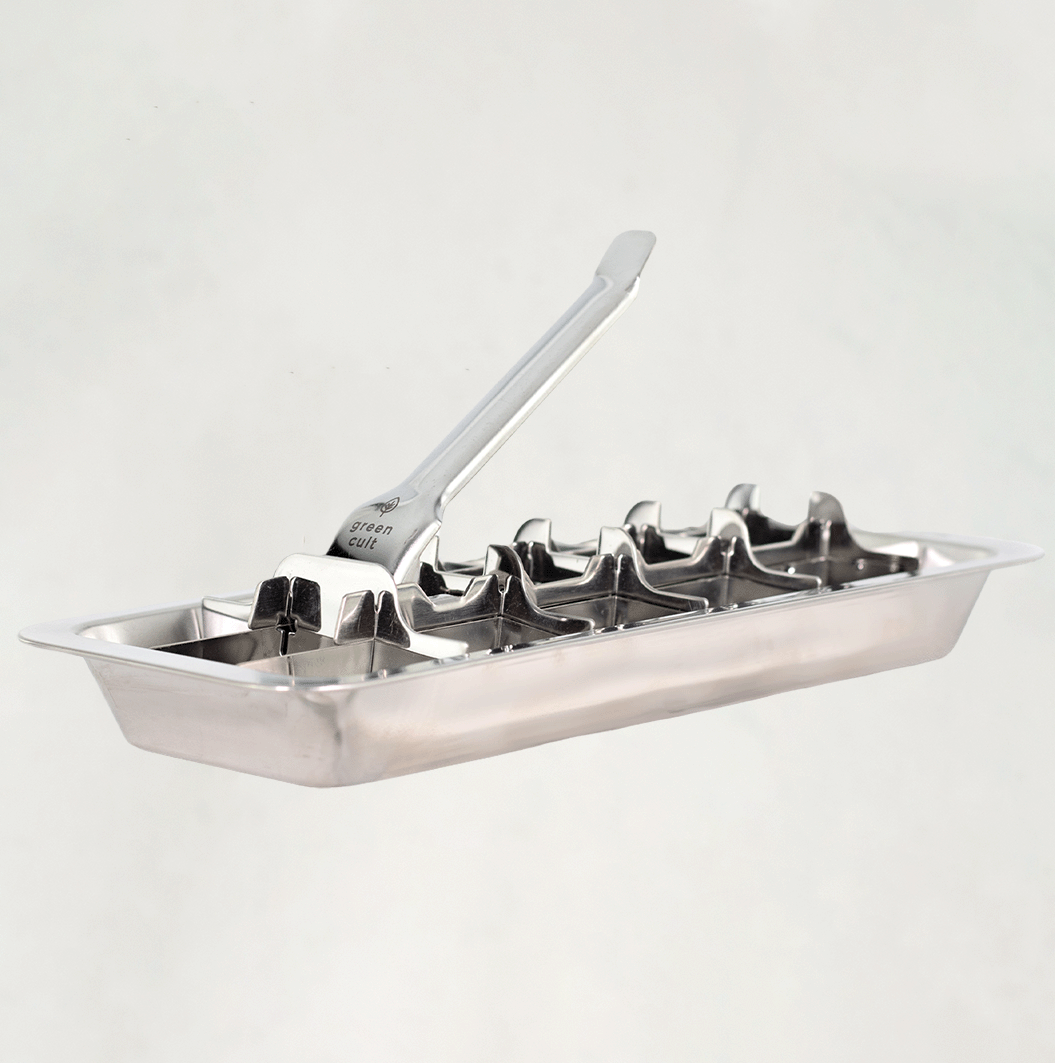 Eiswürfelform aus Edelstahl - Haushaltsreinigung.at