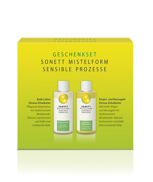 Geschenkset Mistelform Zitrone Zirbelkiefer - Flexgreen GmbH