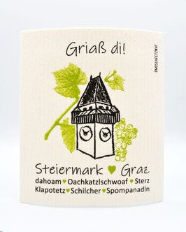"Griaß di! Steiermark - Graz" dahoam, Oachkatzlschwoaf, Sterz, Klapotetz, Schilcher, Spompanadln" - Haushaltsreinigung.at