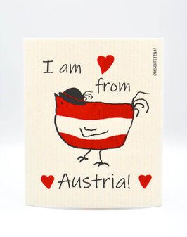 Henne Berta "I am from Austria" - Haushaltsreinigung.at