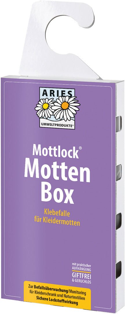 Mottlock Mottenbox für Kleidermotten - Haushaltsreinigung.at