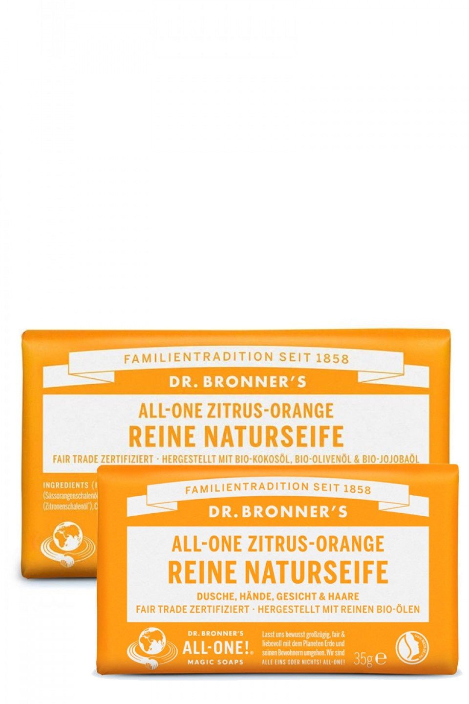 Seifenstück Zitrus Orange - Haushaltsreinigung.at