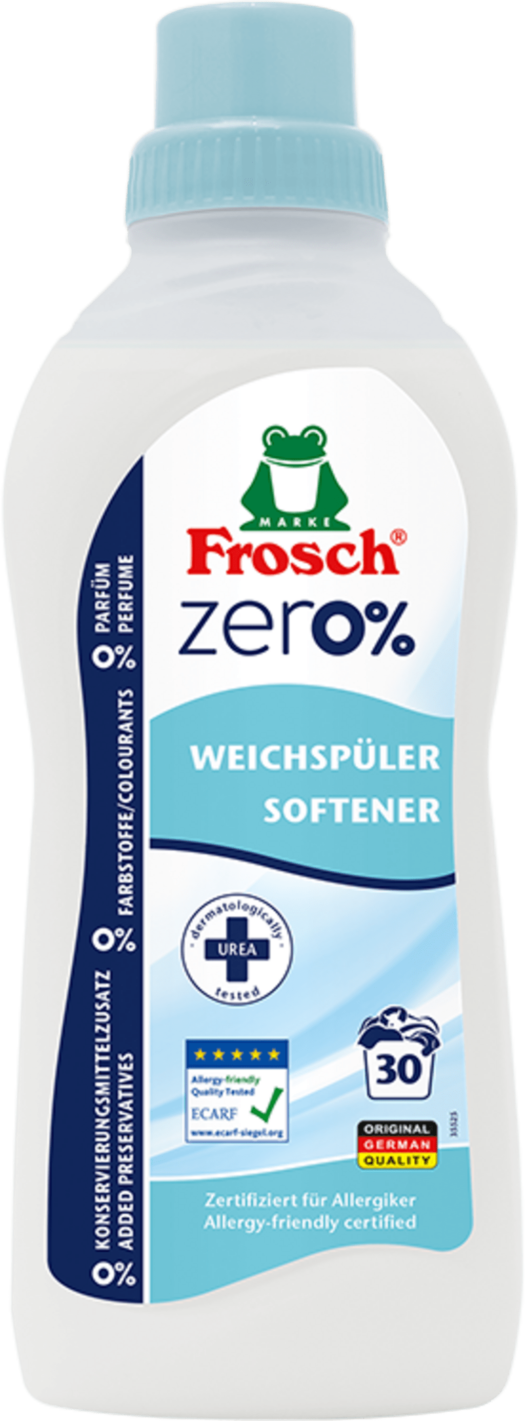 Sensitiv Weichspüler von Frosch Zero% - Flexgreen GmbH