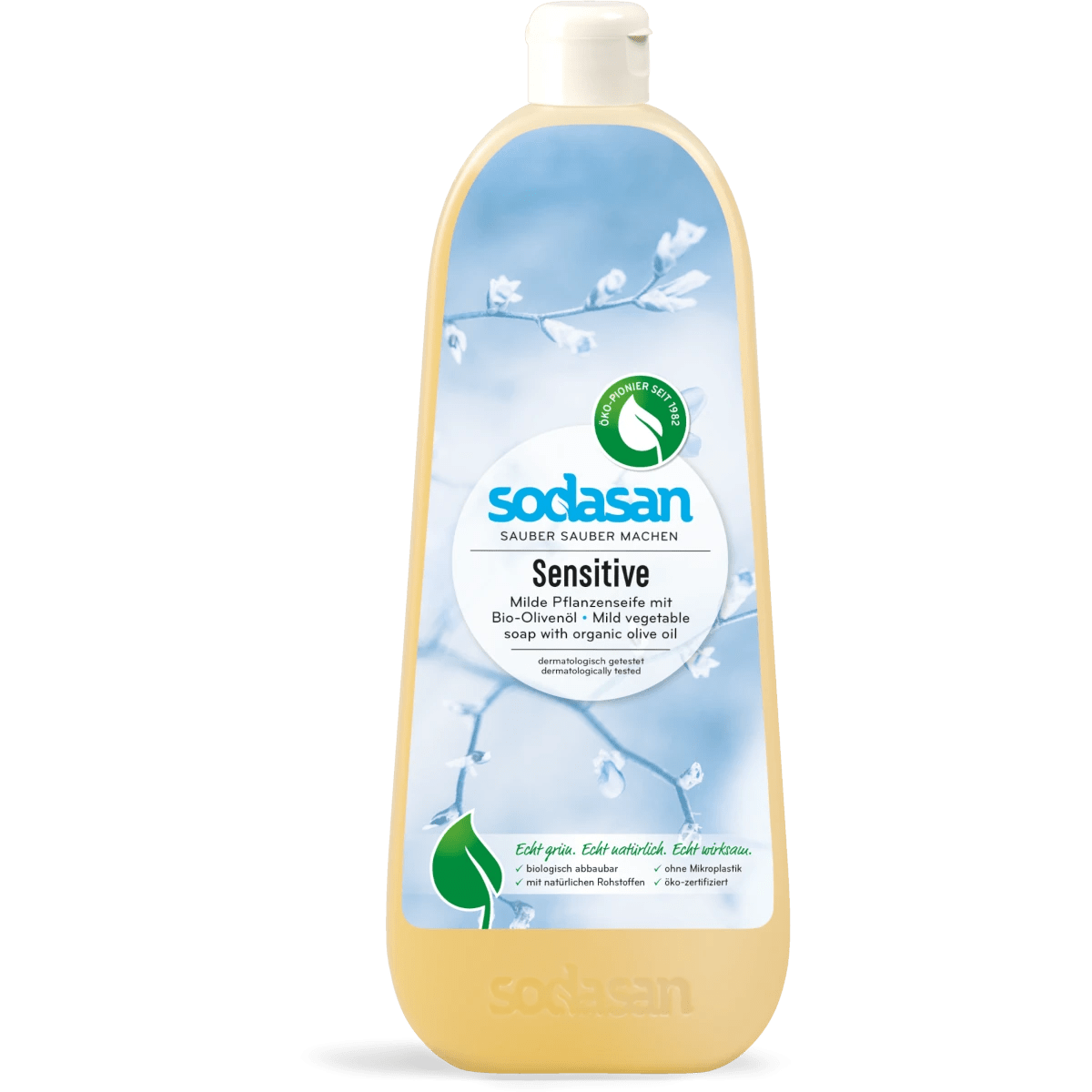 🧴 Sodasan Flüssigseife Sensitiv – Sanfte Pflege für alle - Haushaltsreinigung.at