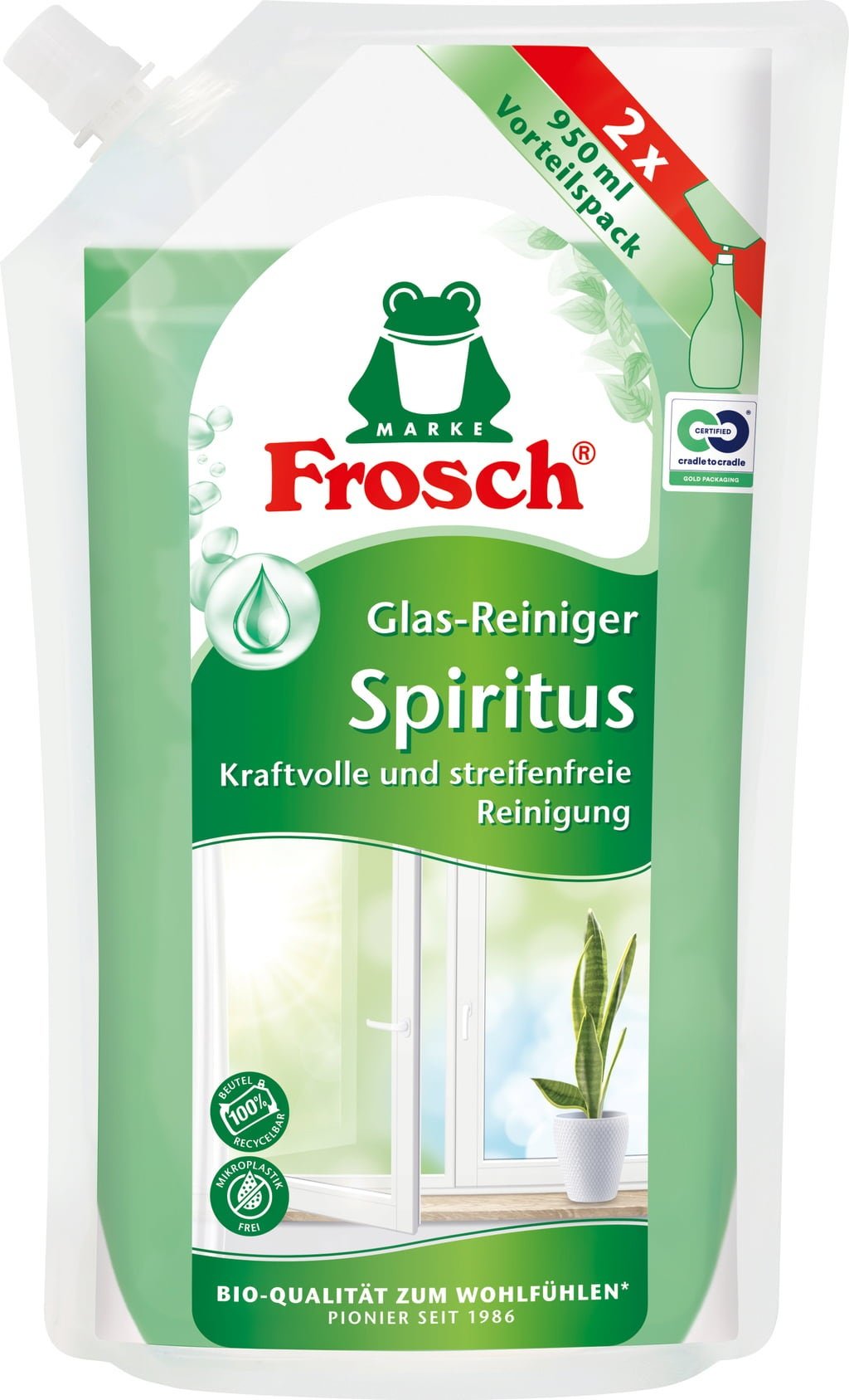 Spiritus Glas Reiniger - Flexgreen GmbH