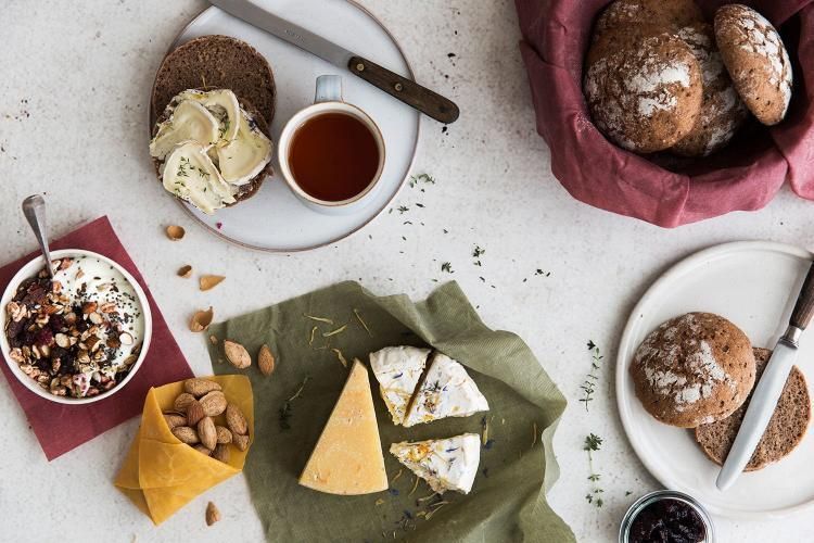 Starter Set Bienenwachstücher in rot - grün - gelb - Haushaltsreinigung.at