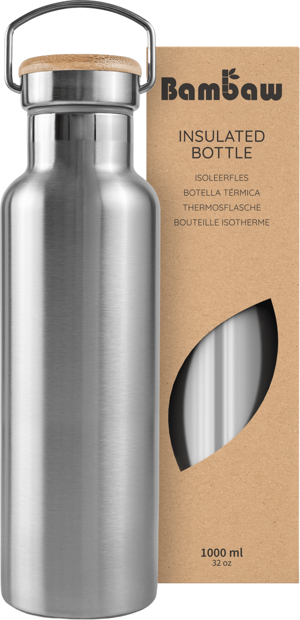 Thermosflasche aus Edelstahl 1000 ml - Haushaltsreinigung.at