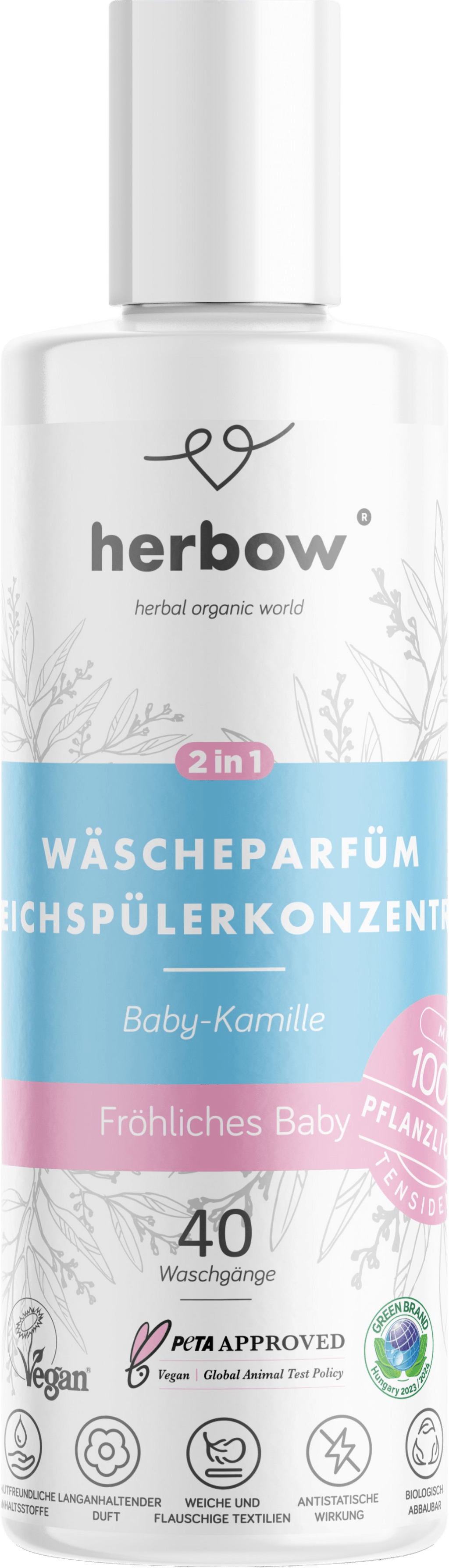 Wäscheparfum & Weichspülerkonzentrat 2 in 1 Baby - Haushaltsreinigung.at