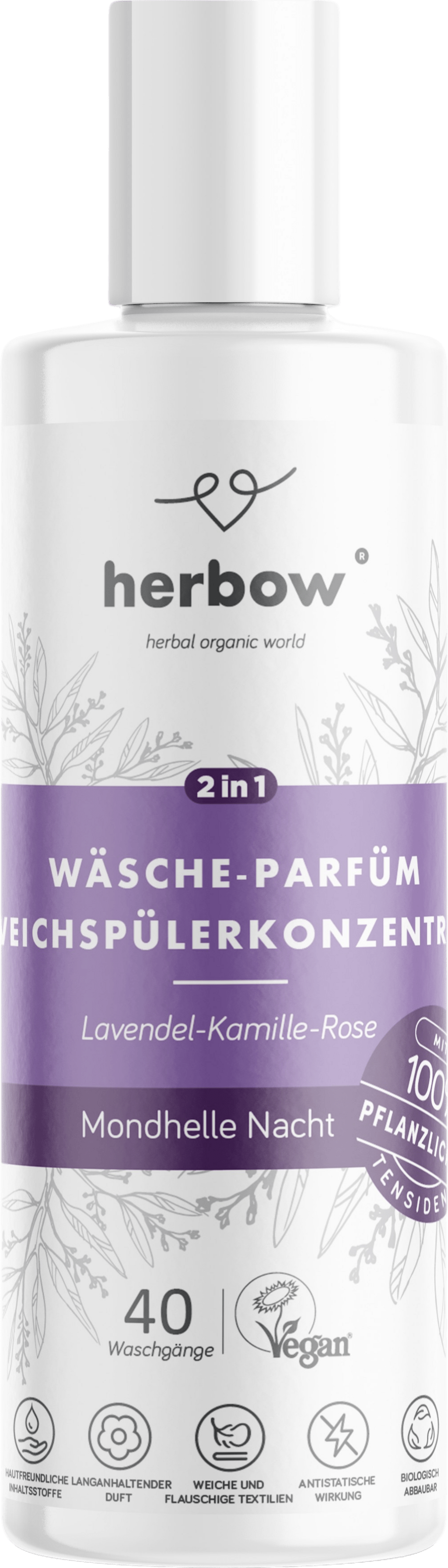 Wäscheparfum & Weichspülerkonzentrat 2 in 1 Mondhelle Nacht - Haushaltsreinigung.at