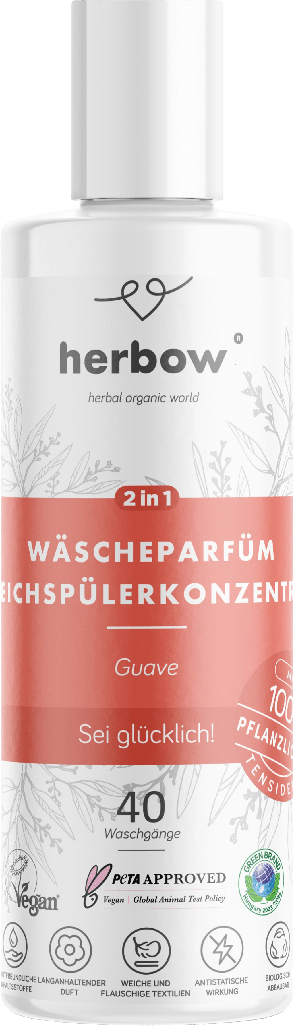 Wäscheparfum & Weichspülerkonzentrat 2 in 1 "Sei Glücklich" - Haushaltsreinigung.at