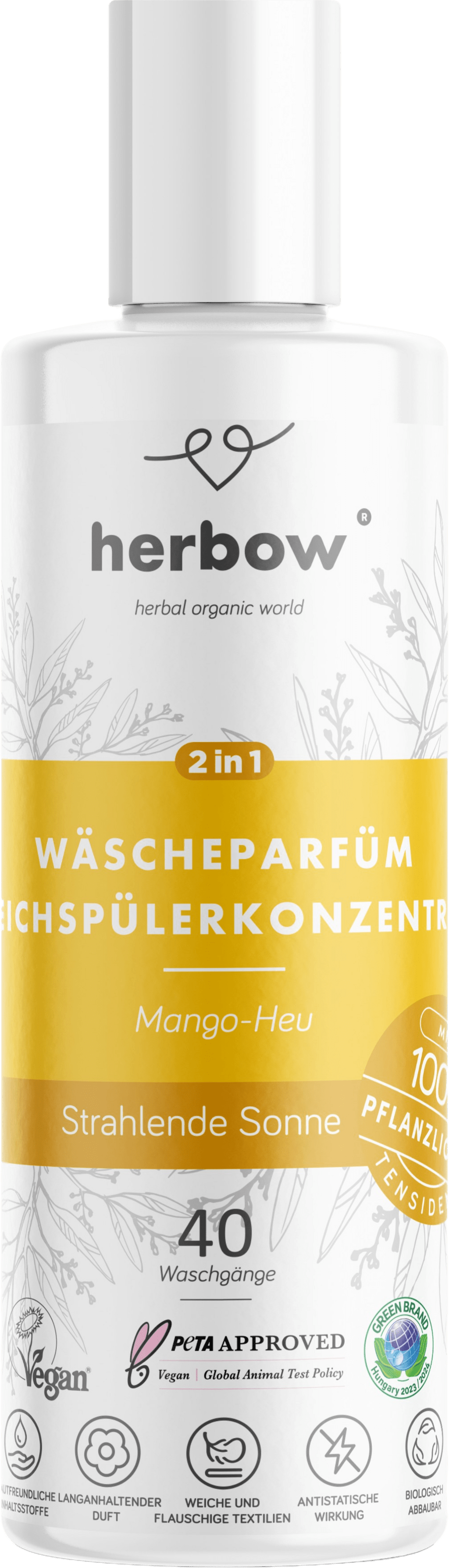 Wäscheparfum & Weichspülerkonzentrat 2 in 1 Strahlende Sonne - Haushaltsreinigung.at