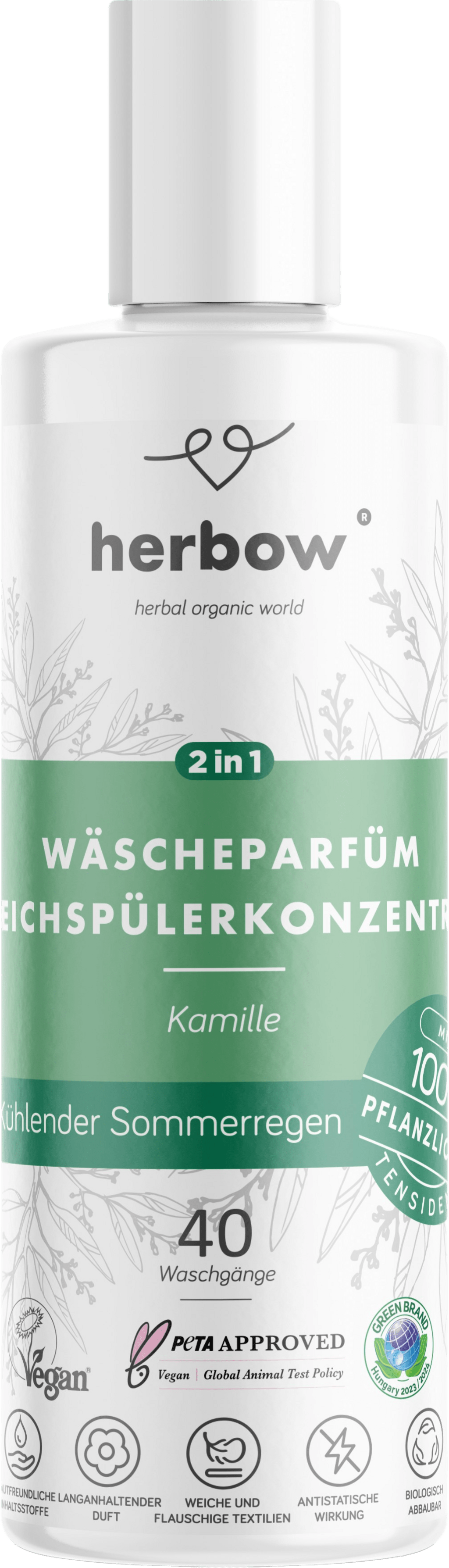 Wäscheparfum & Weichspülerkonzentrat 2 in 1 SUMMER RAIN - Haushaltsreinigung.at
