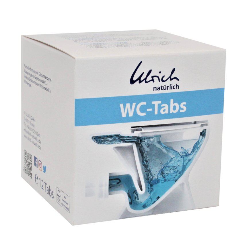 WC - Reinigungstabs 12 Stück - Haushaltsreinigung.at