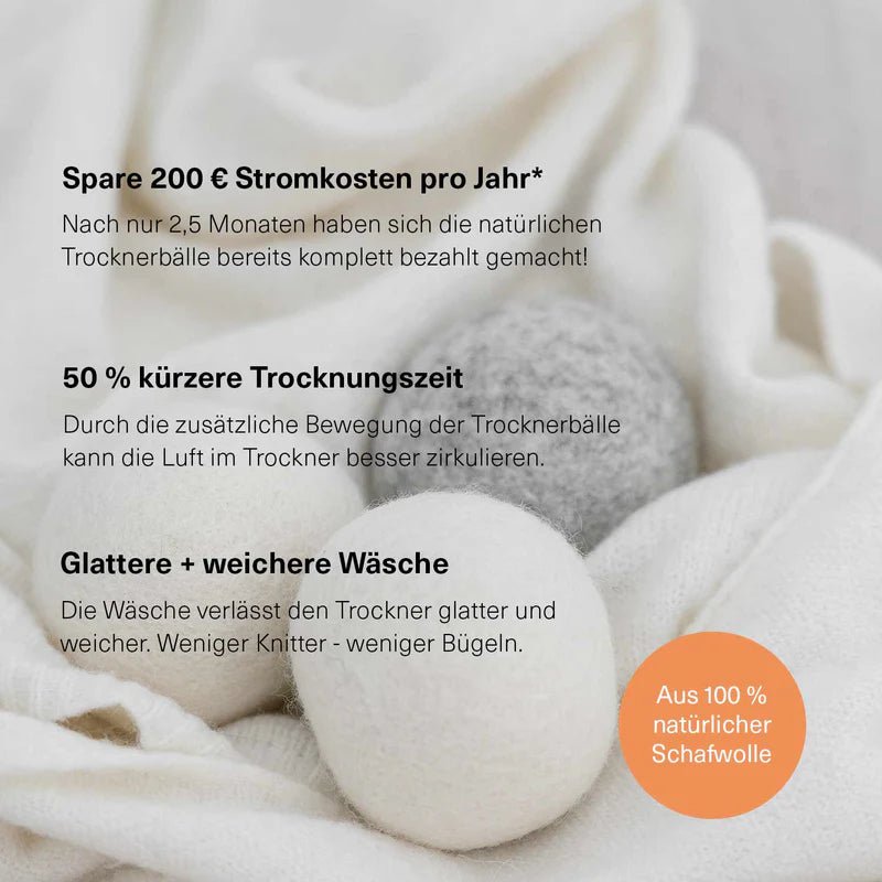 6 Natürliche Trocknerbälle - Flexgreen GmbH