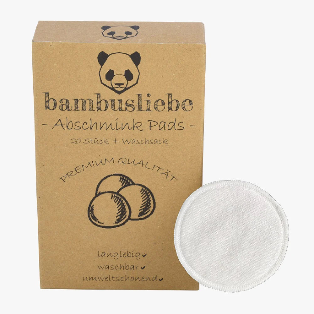 Waschbare Abschminkpads von Bambusliebe