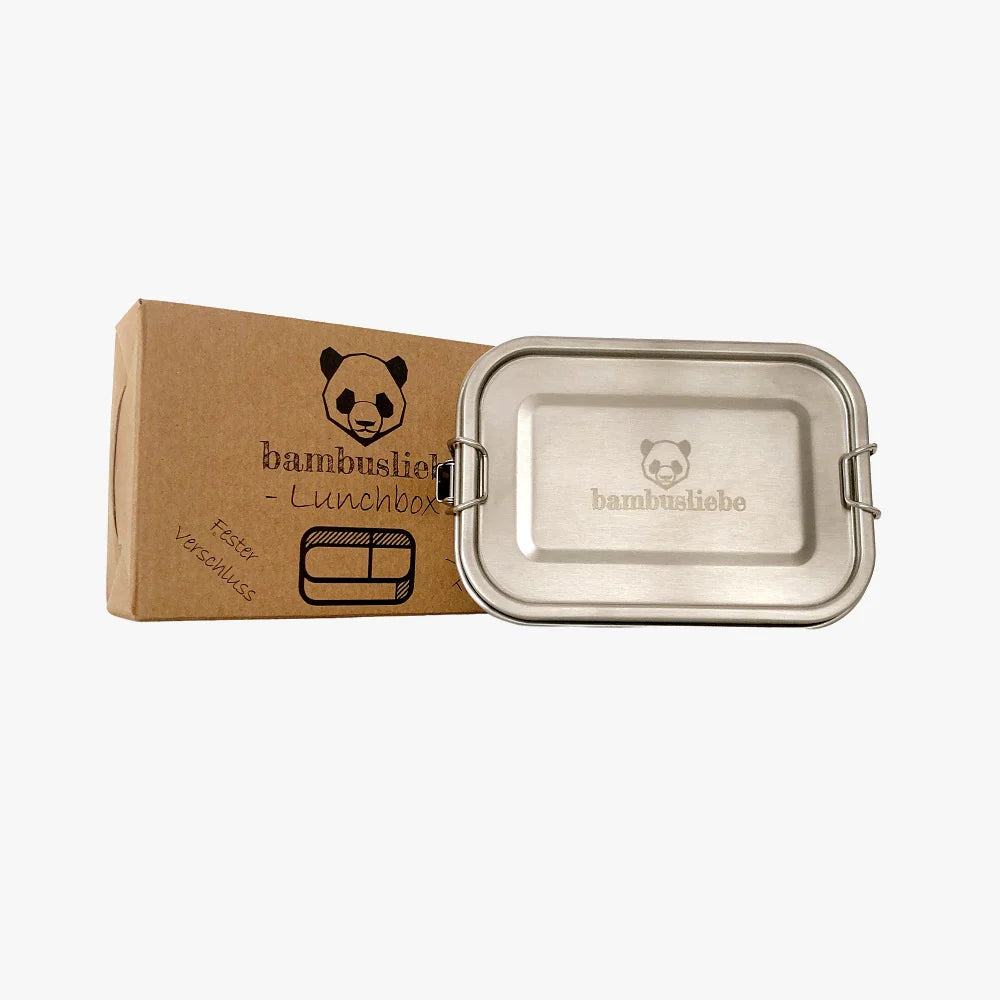 Edelstahl Lunchbox von Bambusliebe
