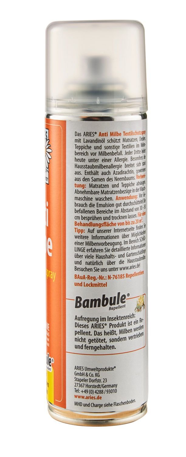 Anti Milbe Textilschutzspray - Haushaltsreinigung.at