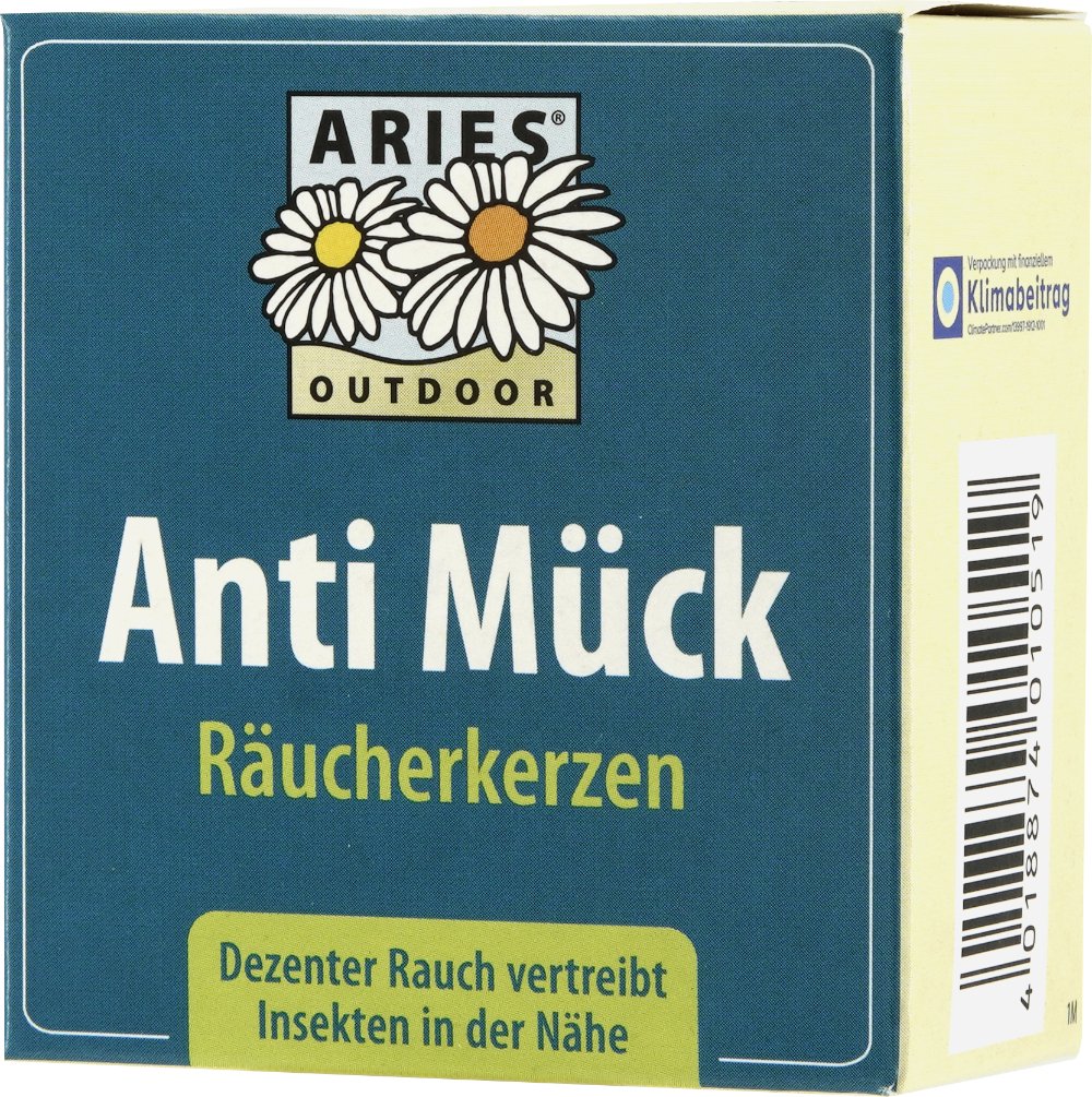 ARIES® Anti Mück Räucherkerzen – Natürlicher Mückenschutz 🦟