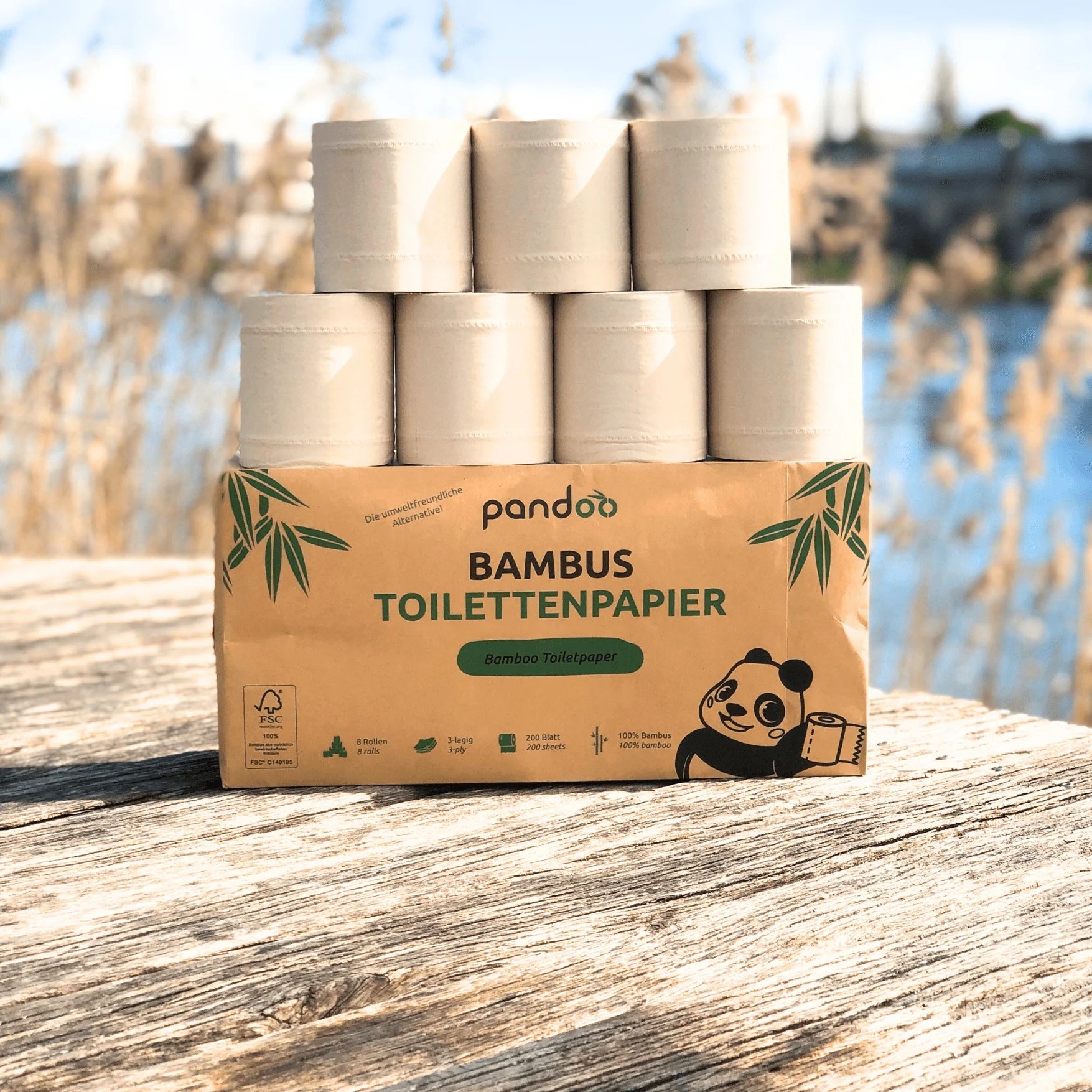 Bambus Toilettenpapier 3 - lagig - Haushaltsreinigung.at