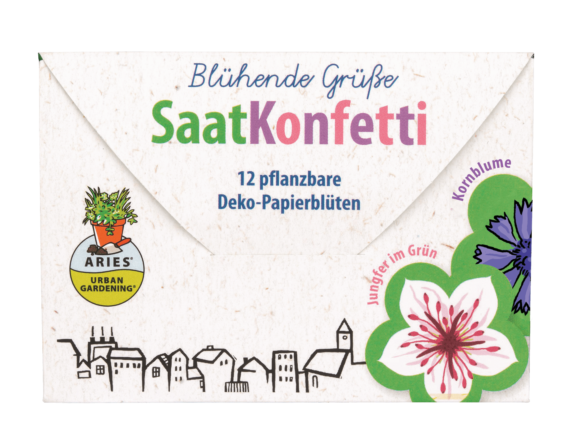 Bio - Saat Konfetti Blühende Grüße - Haushaltsreinigung.at