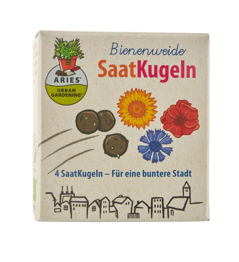 Bio - Saatkugeln Bienenweide kbA - Haushaltsreinigung.at