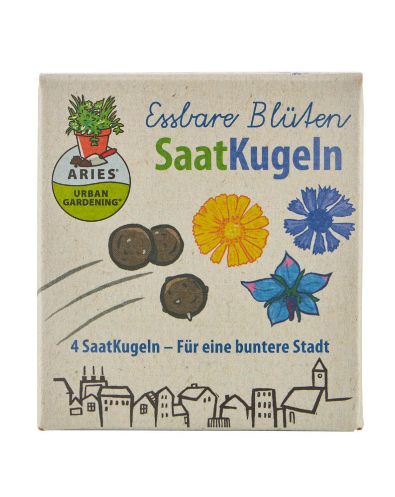 Bio - Saatkugeln Essbare Blüten kbA - Haushaltsreinigung.at