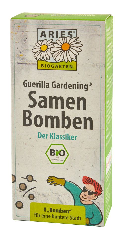 Bio - Samenbomben 8er "Der Klassiker" kbA - Haushaltsreinigung.at