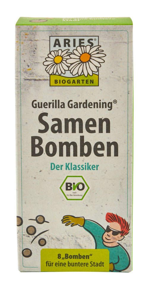 Bio - Samenbomben 8er "Der Klassiker" kbA - Haushaltsreinigung.at