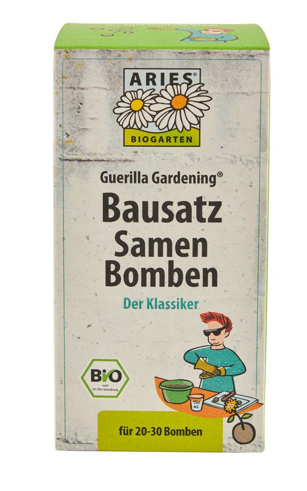 Bio - Samenbomben Bausatz kbA - Haushaltsreinigung.at