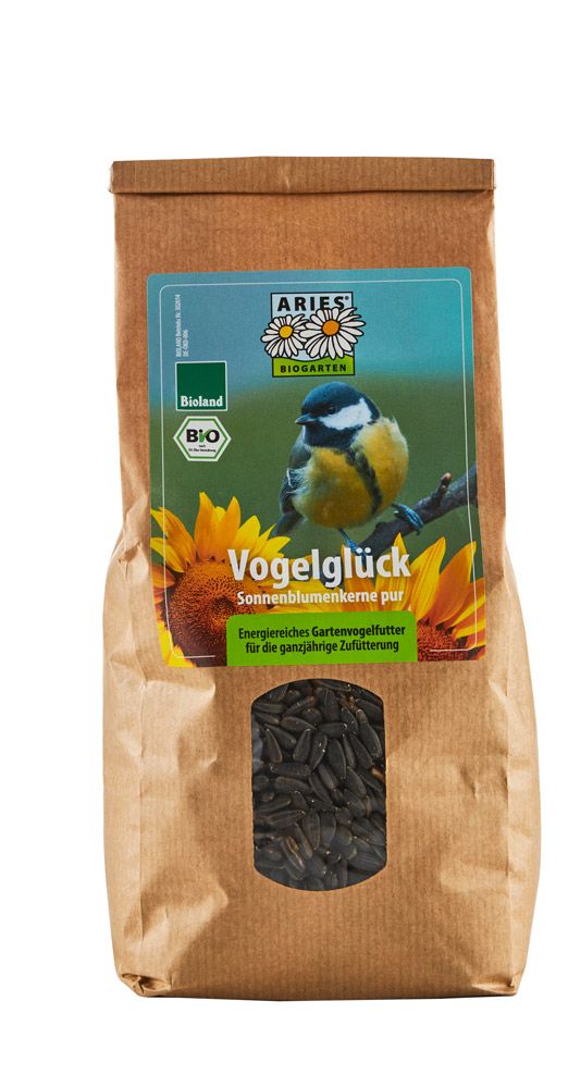 Bio - Vogelglück Sonnenblumenkerne pur kbA - Haushaltsreinigung.at