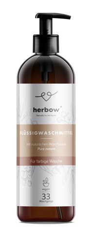 Flüssigwaschmittel Pure Nature Color von Herbow - Haushaltsreinigung.at