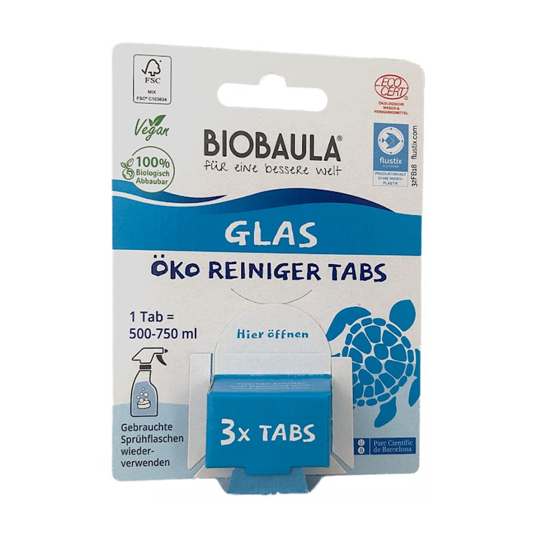 Glas - Öko Reiniger Tabs