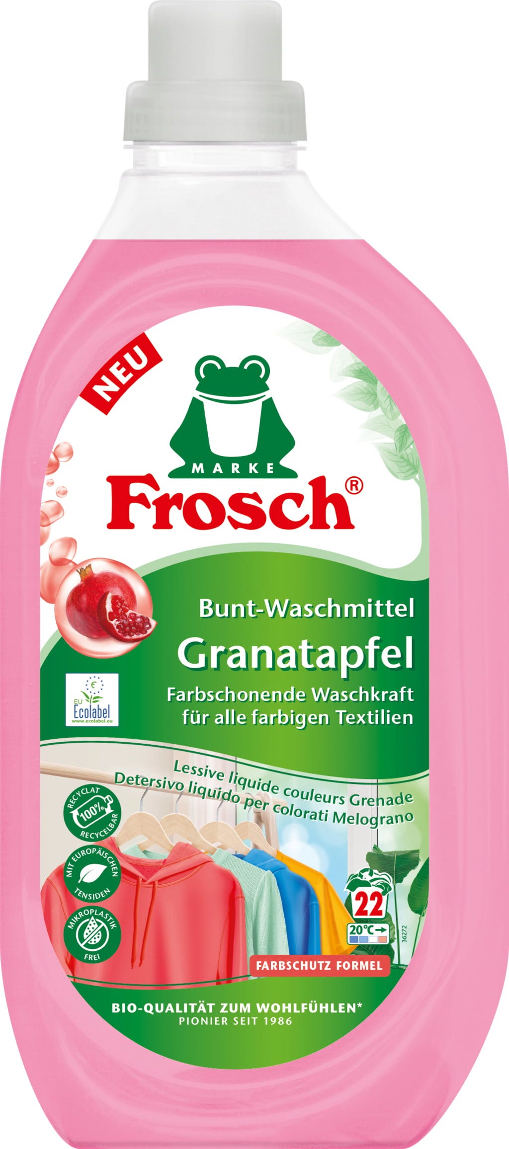 Granatapfel Bunt-Waschmittel - Haushaltsreinigung.at
