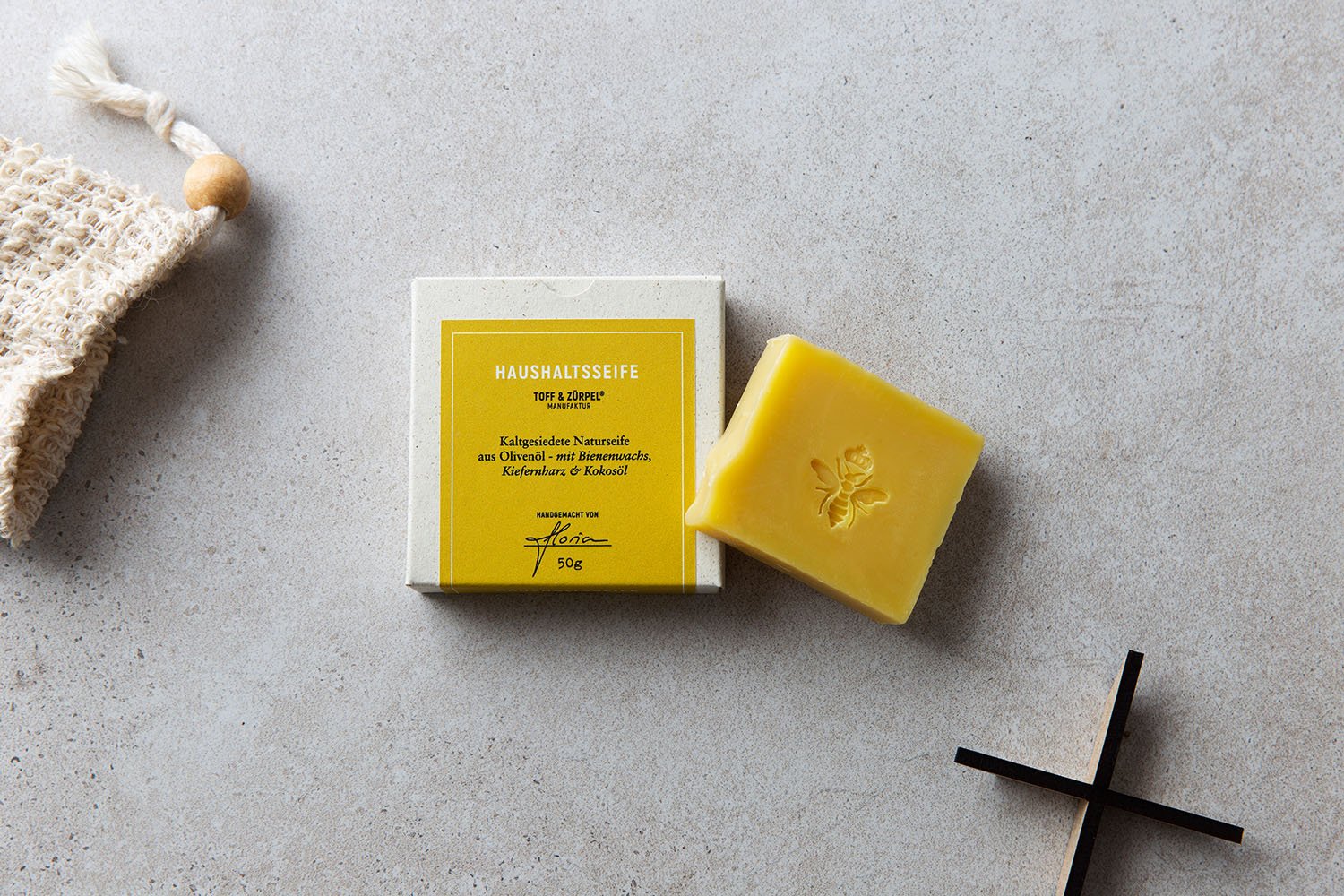 Haushaltsseife mit Bienenwachs & Kiefernharz - Flexgreen GmbH