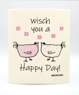 Henne Berta "Happy Day" flieder - Haushaltsreinigung.at
