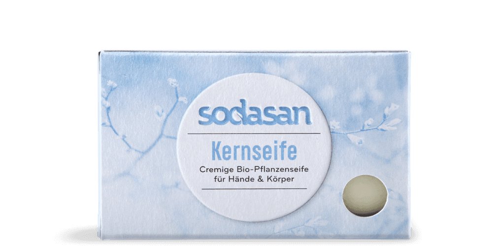 Kernseife 100 g von Sodasan - Haushaltsreinigung.at