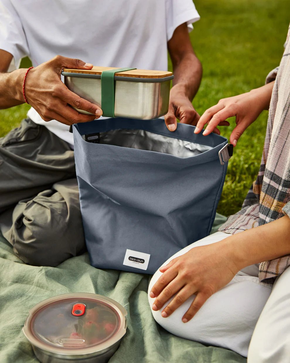 Lunchbag schiefer - Haushaltsreinigung.at