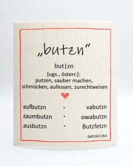 Owoschfetzn Mundart "butzn" - Haushaltsreinigung.at