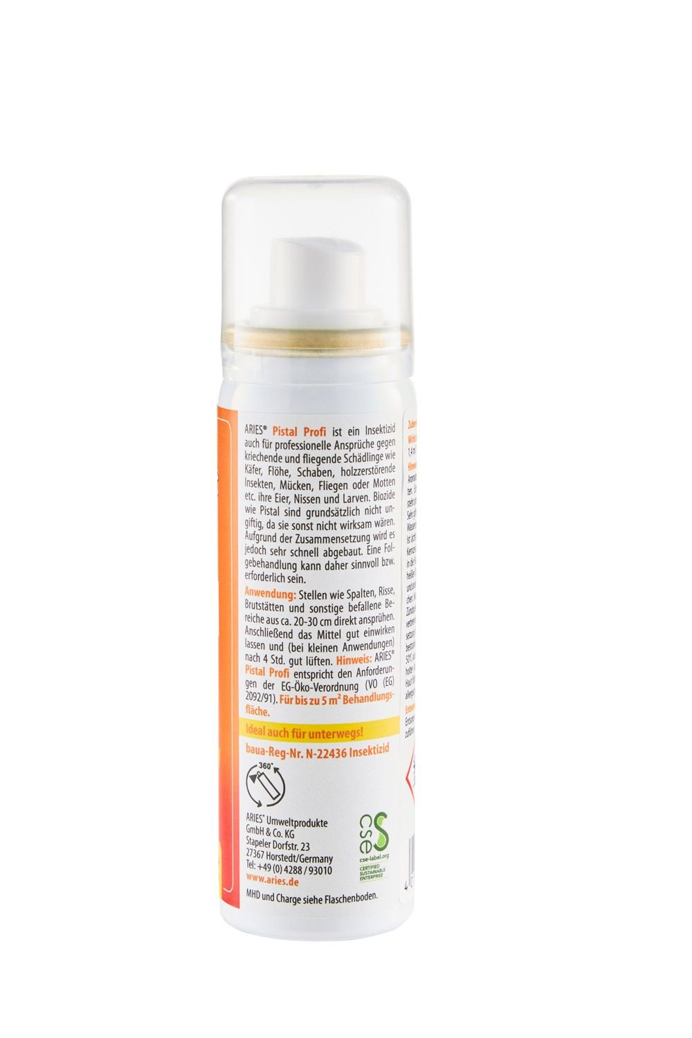 Pistal Profi Insektizid Universalspray von Aries - Haushaltsreinigung.at